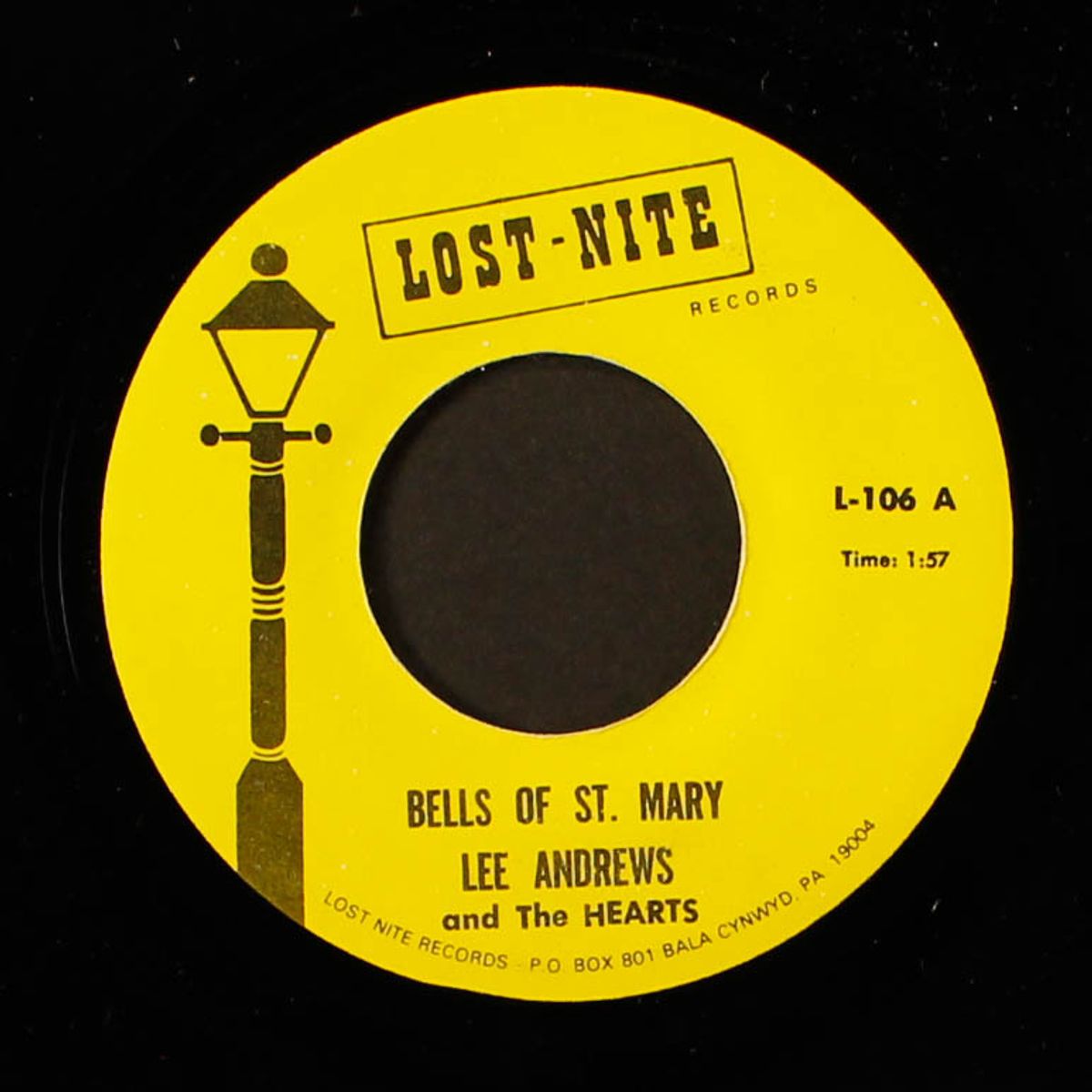 bells of st. mary / much too much by LEE ANDREWS & HEARTS