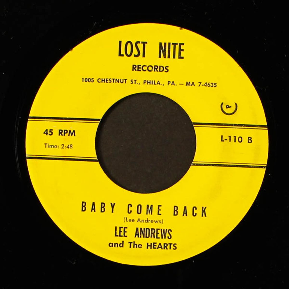 maybe you'll be there / baby come back by LEE ANDREWS & HEARTS