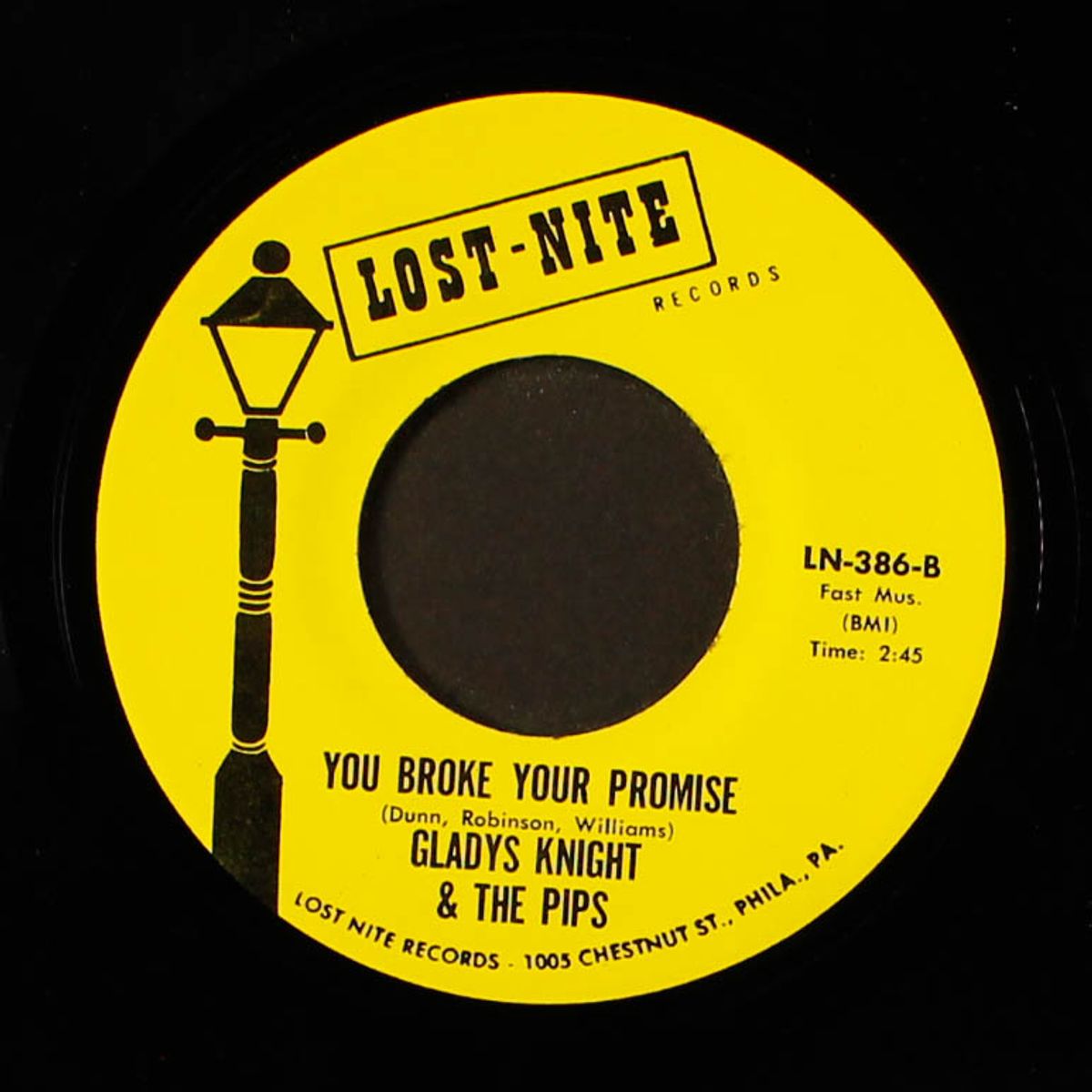 letter full of tears / you broke your promise by GLADYS KNIGHT & PIPS