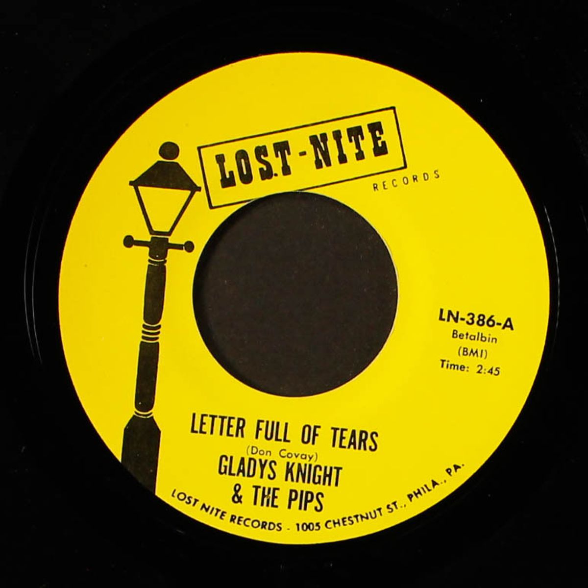 letter full of tears / you broke your promise by GLADYS KNIGHT & PIPS