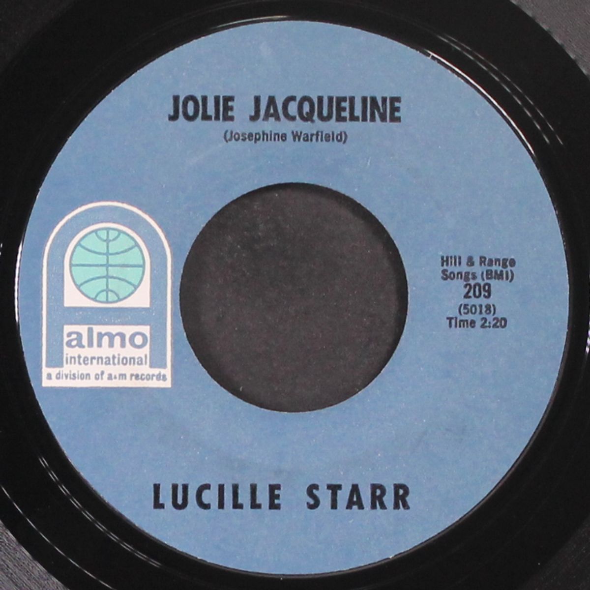 jolie jacqueline / yours by LUCILLE STARR
