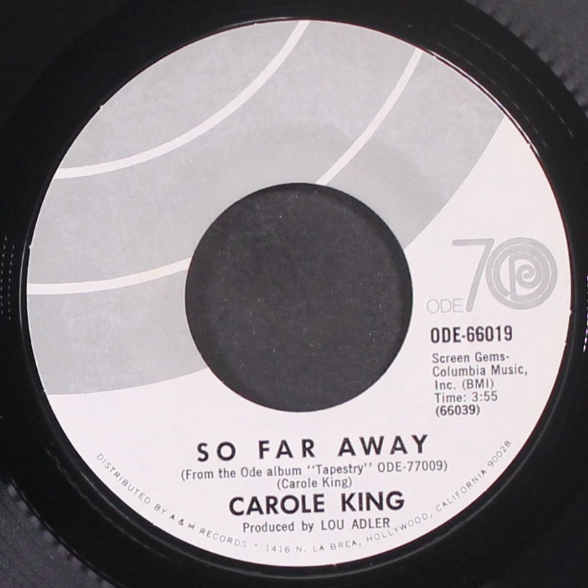 so far away / smackwater jack by CAROLE KING