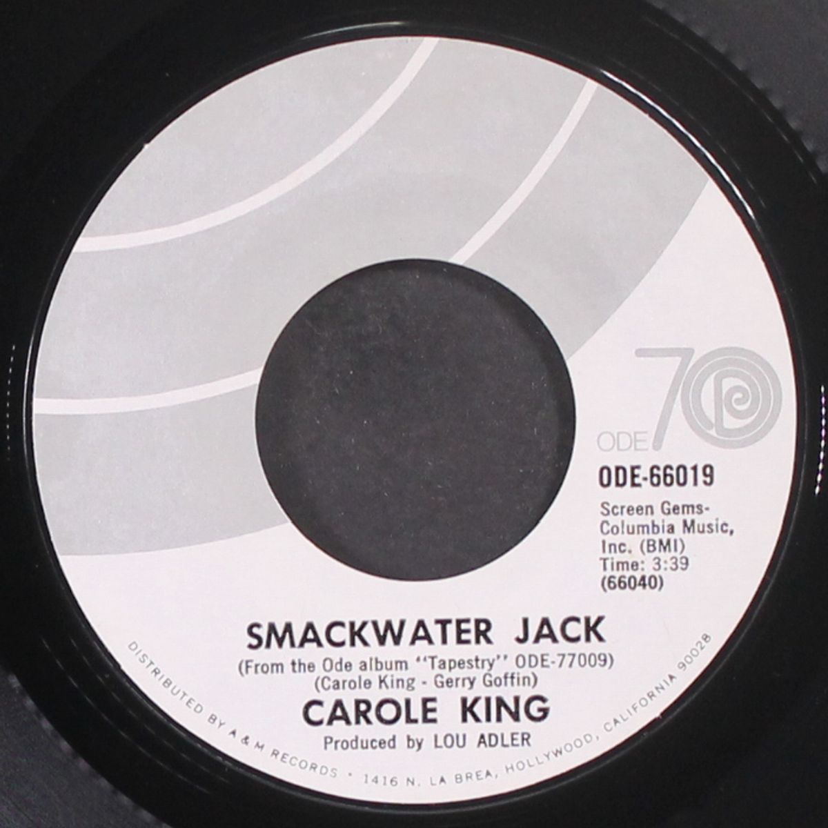 so far away / smackwater jack by CAROLE KING