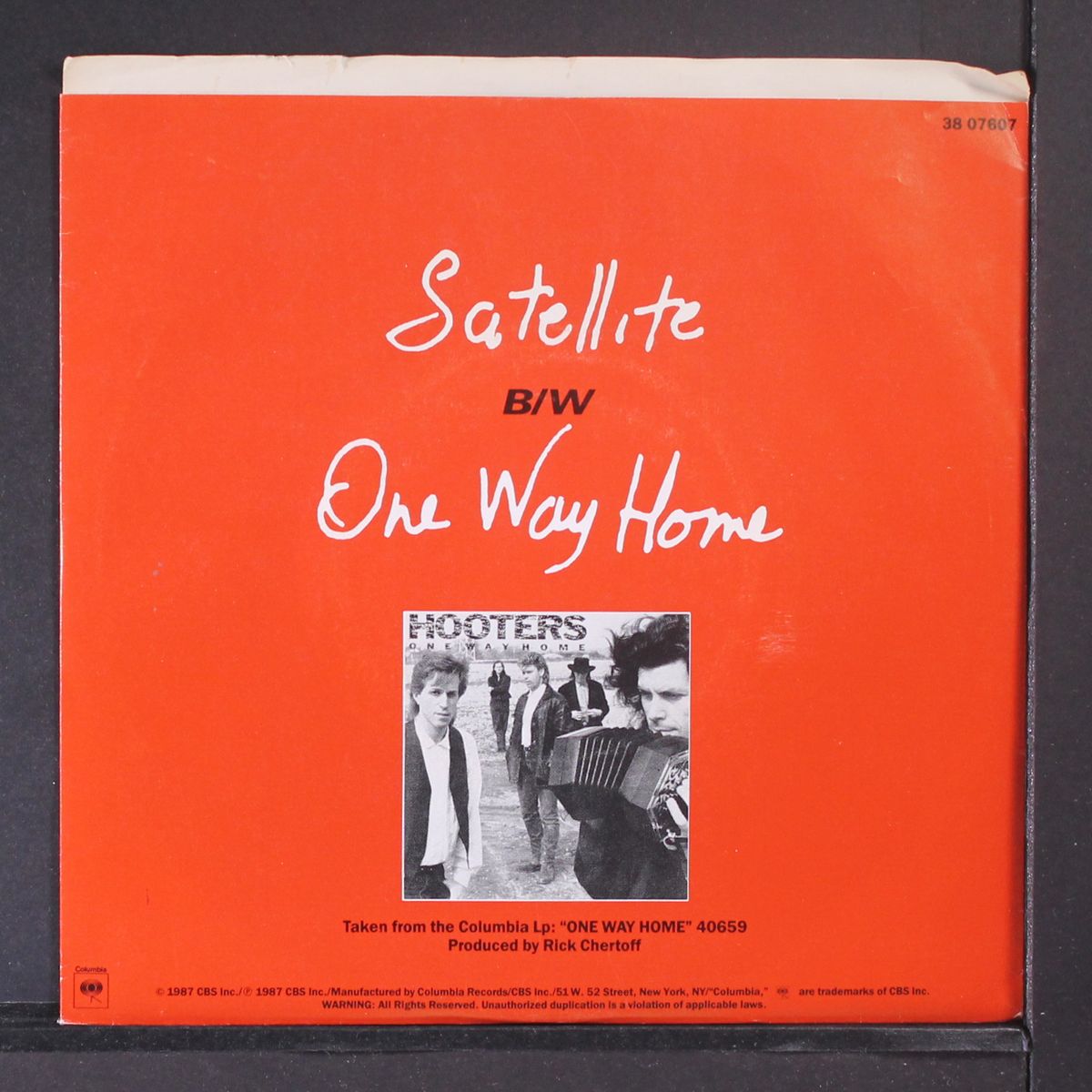 satellite / one way home by HOOTERS