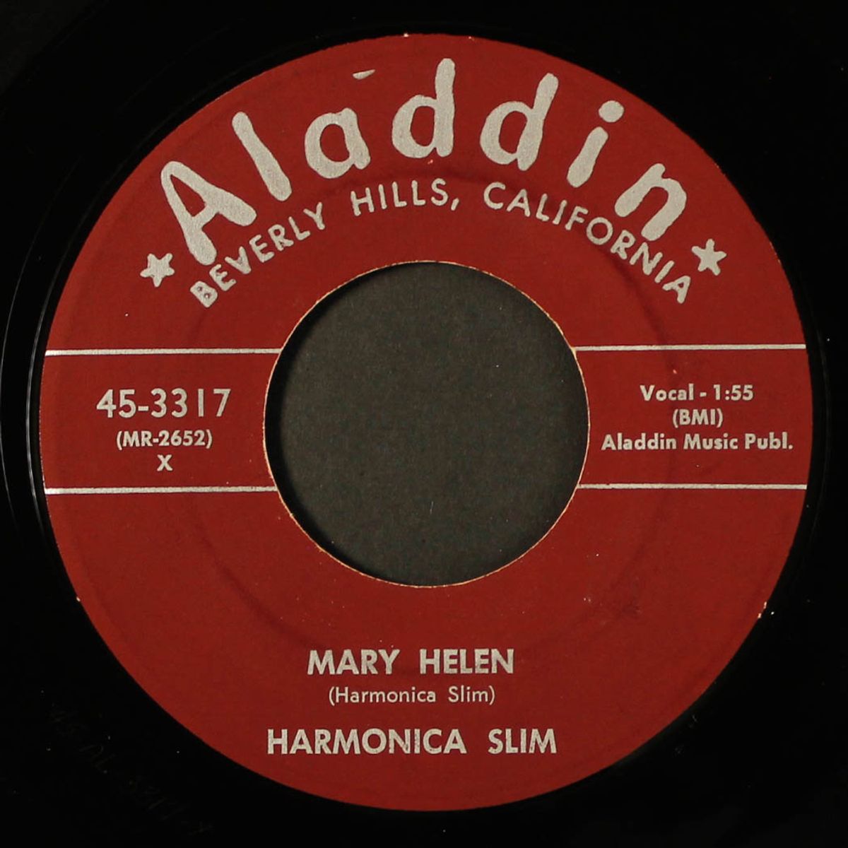 mary helen / lonely hours by HARMONICA SLIM