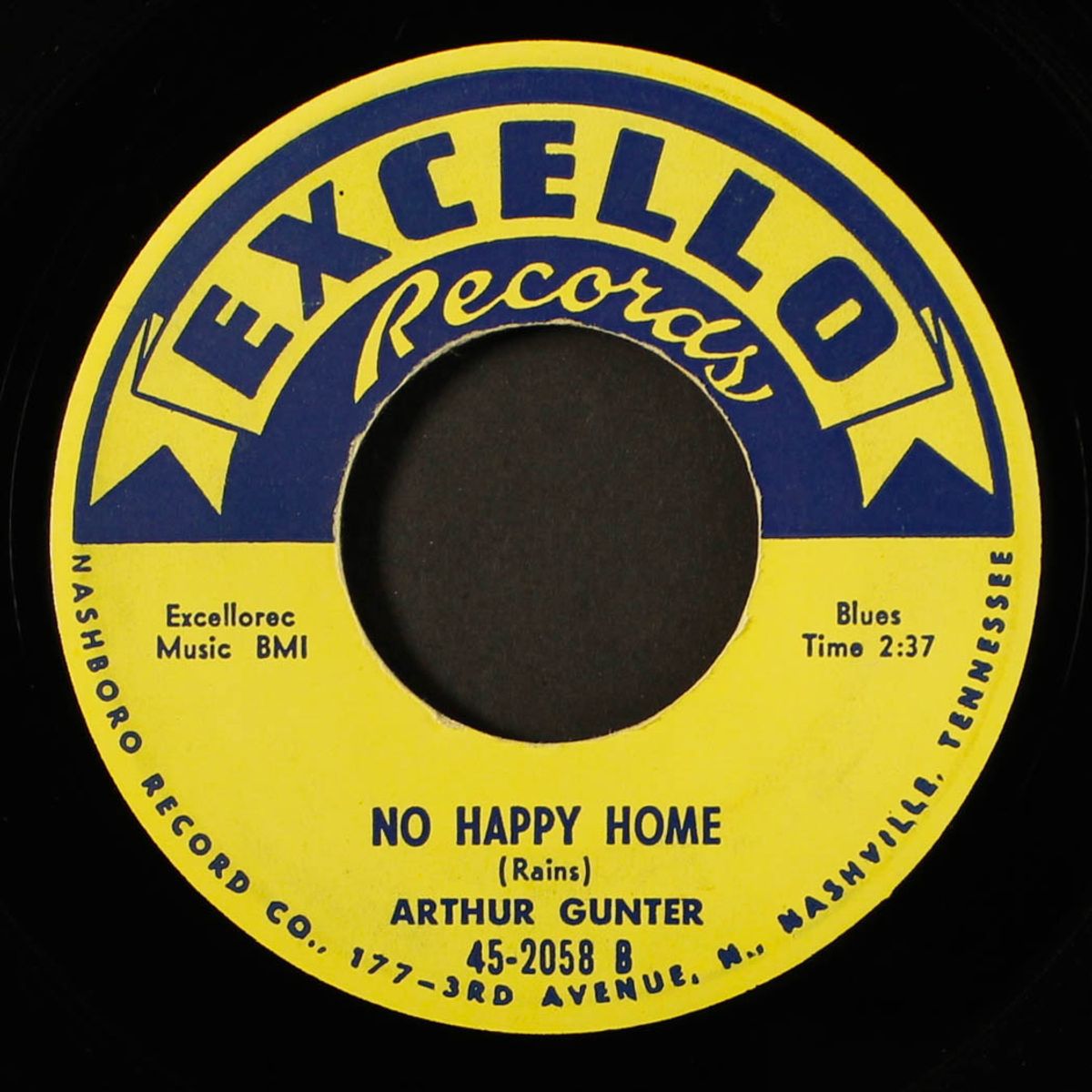 honey babe / no happy home by ARTHUR GUNTER