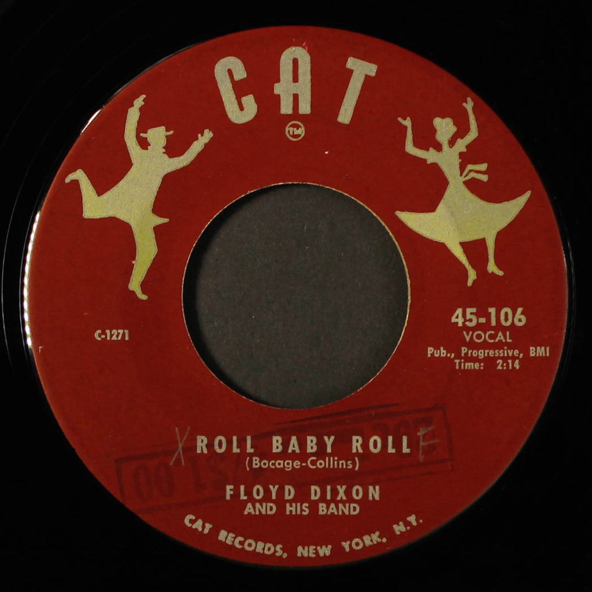 moonshine / roll baby roll by FLOYD DIXON