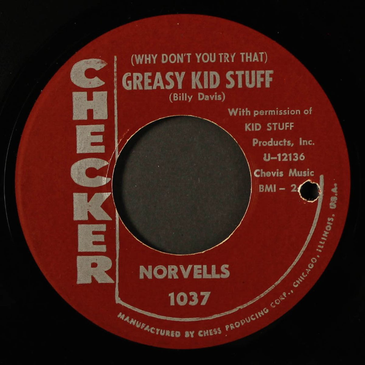 as i walk alone / greasy kid stuff by NORVELLS