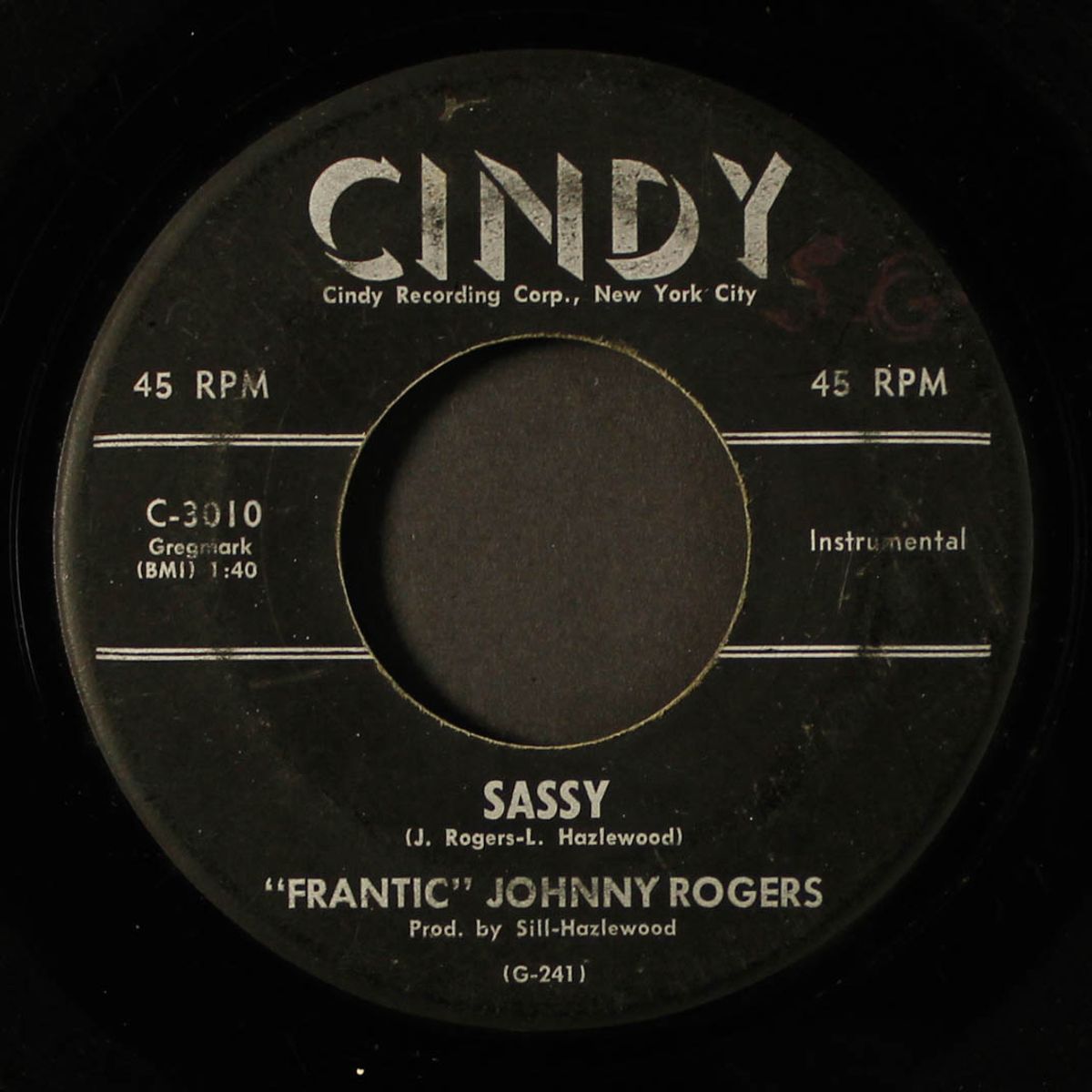 sassy / ramrod by FRANTIC JOHNNY ROGERS