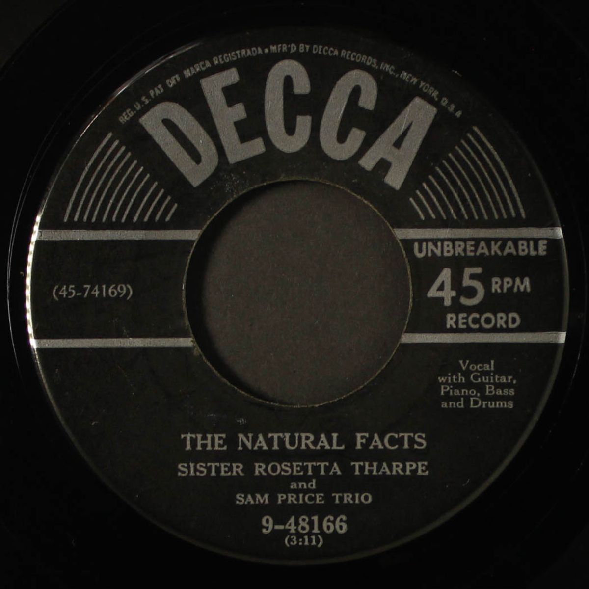 i heard my mother call my name / the natural facts by SISTER ROSETTA THARPE
