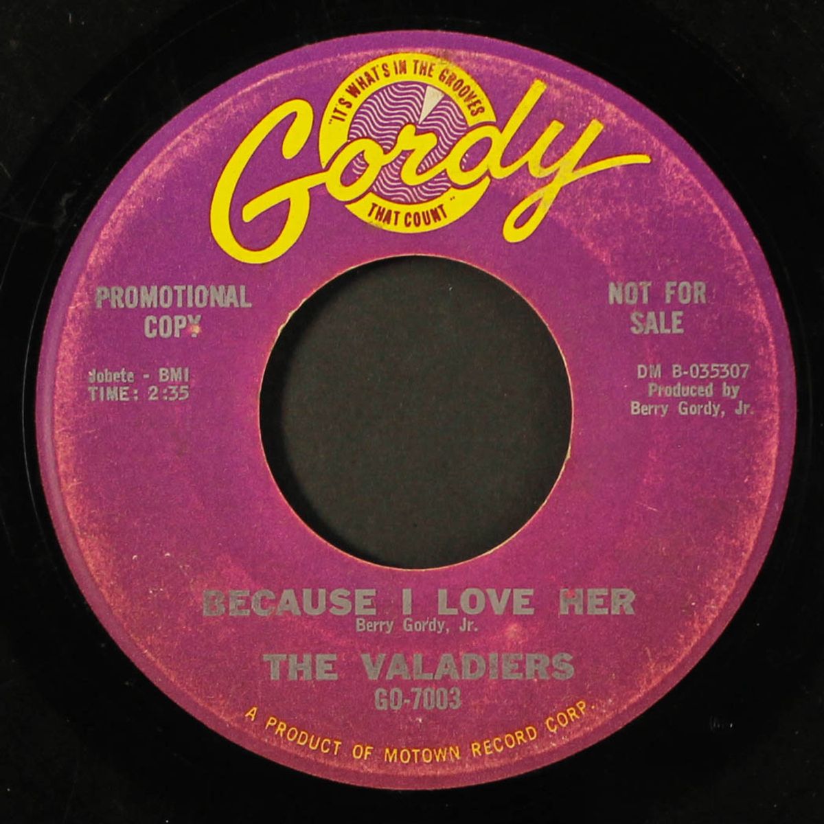 while i'm away / because i love her by VALADIERS