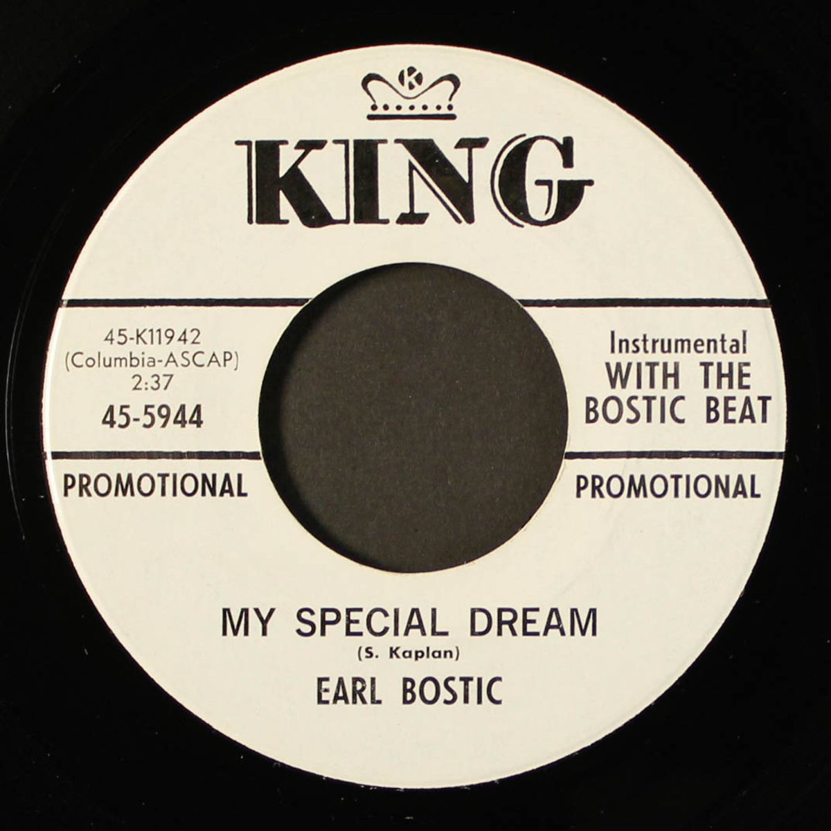 from russia with love / my special dream by EARL BOSTIC