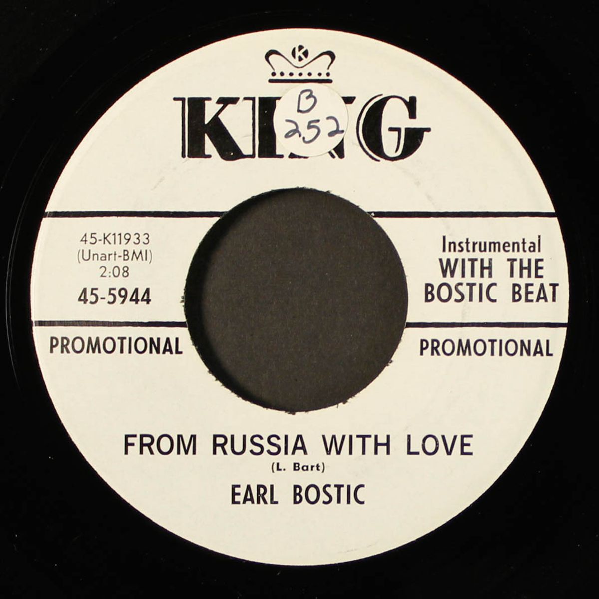 from russia with love / my special dream by EARL BOSTIC