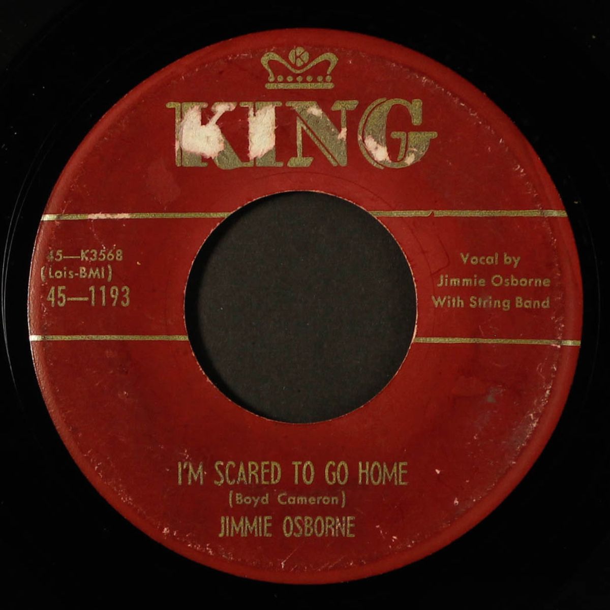 nag, nag, nag / i'm scared to go home by JIMMIE OSBORNE