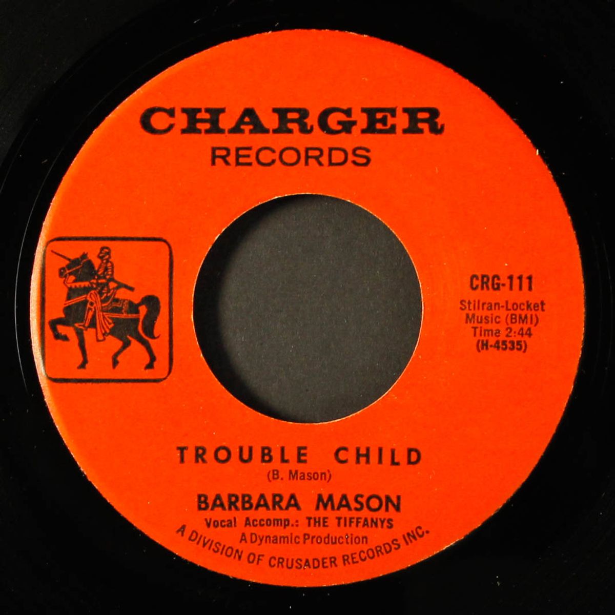 trouble child / dedicated to you by BARBARA MASON & LARKS