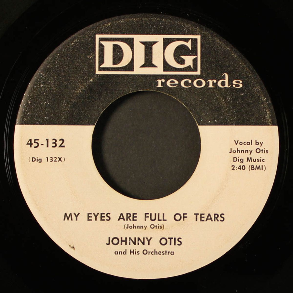 turtle dove / my eyes are full of tears by JOHNNY OTIS