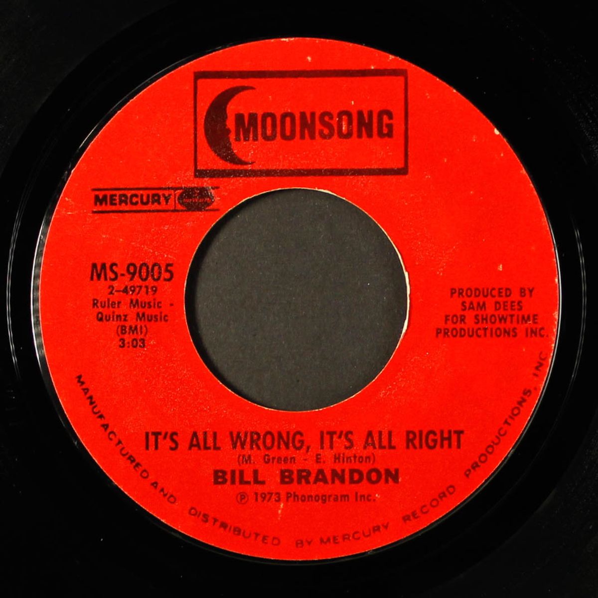 doing right don't wrong nobody / it's all wrong, it's all right by BILL BRANDON