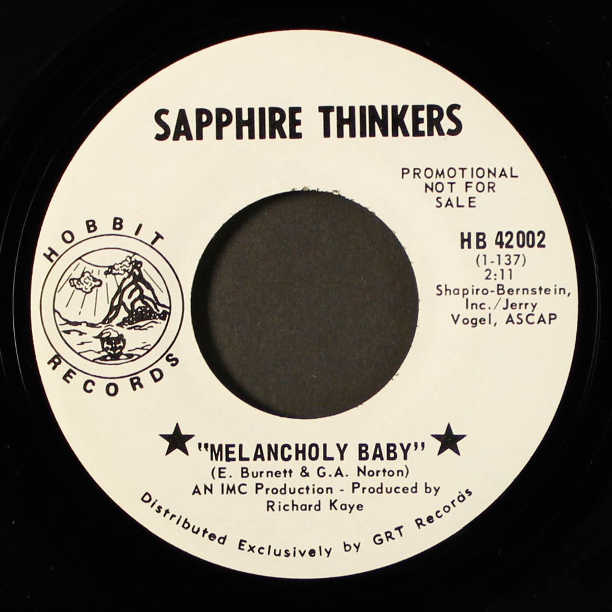 melancholy baby / blues on you by SAPPHIRE THINKERS