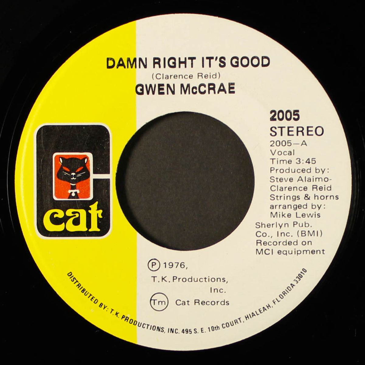 damn right it's good / love without sex by GWEN MCCRAE