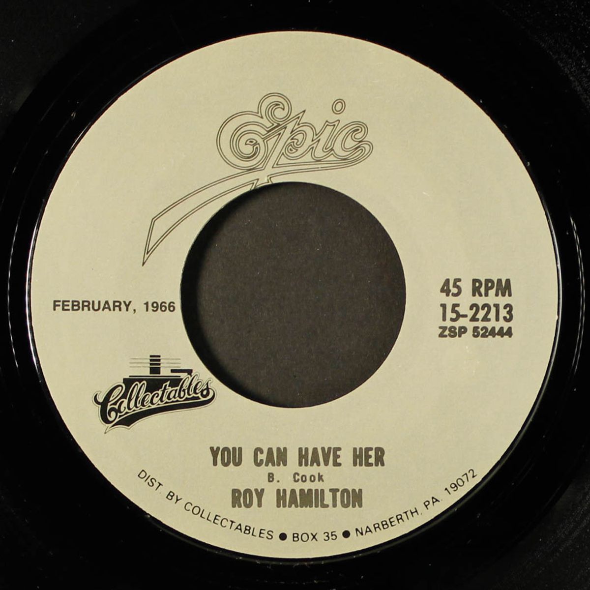 ebb tide / you can have her by ROY HAMILTON