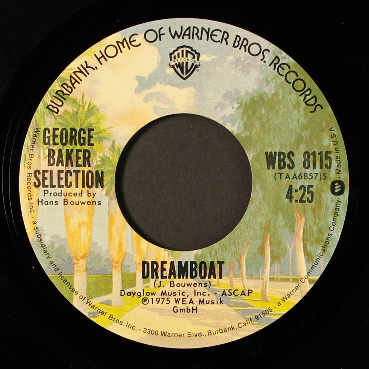 paloma blanca / dreamboat by GEORGE BAKER SELECTION