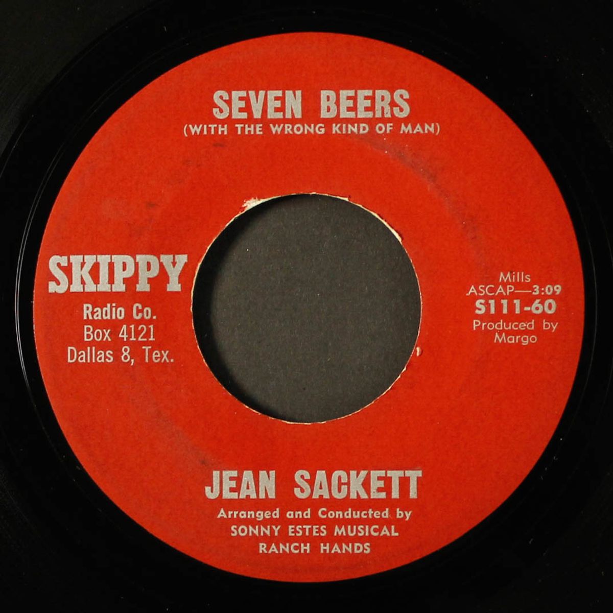 seven beers / plastic heart by JEAN SACKETT