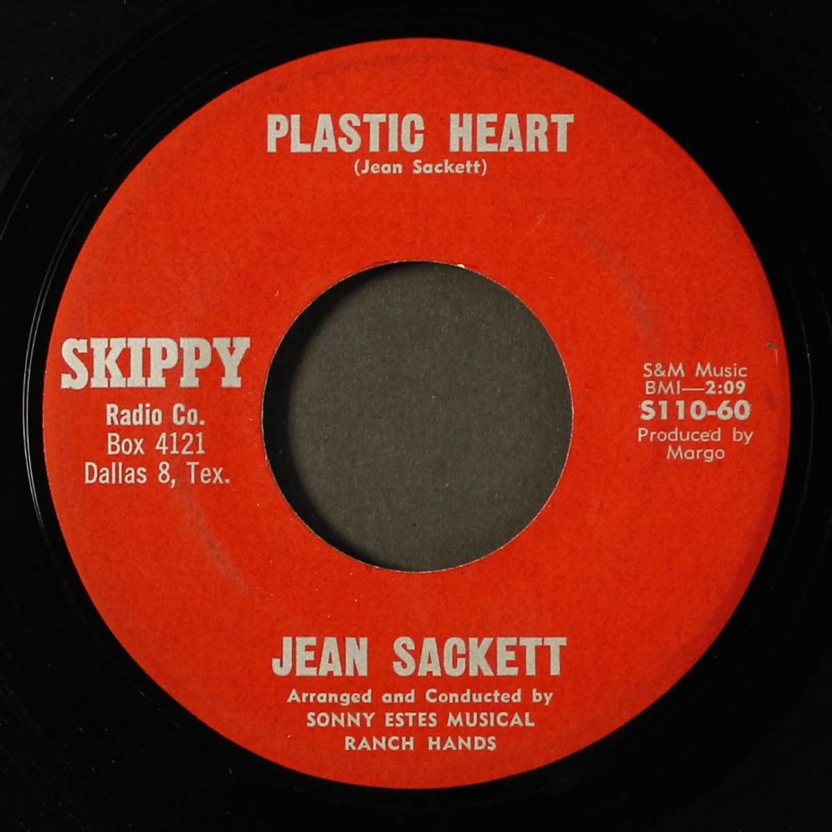 seven beers / plastic heart by JEAN SACKETT