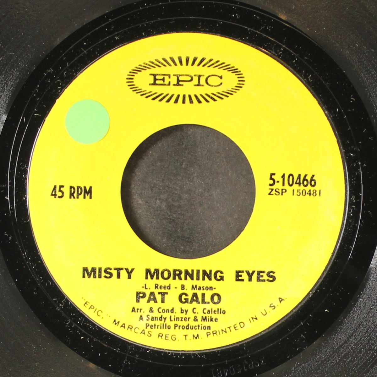 misty morning eyes / take one by PAT GALO