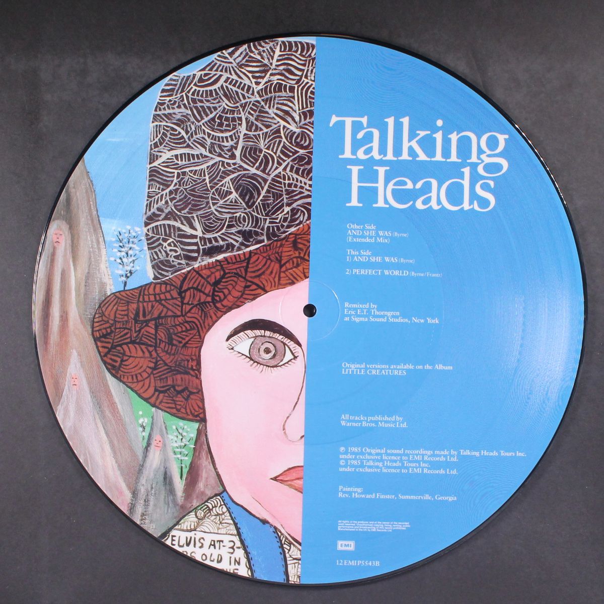 and she was / perfect world by TALKING HEADS