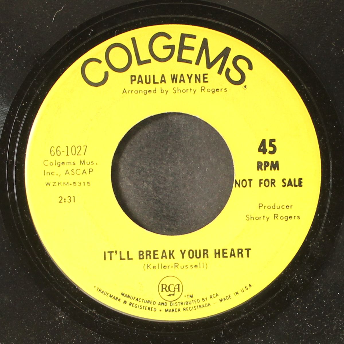 now that i need him / it'll break your heart by PAULA WAYNE