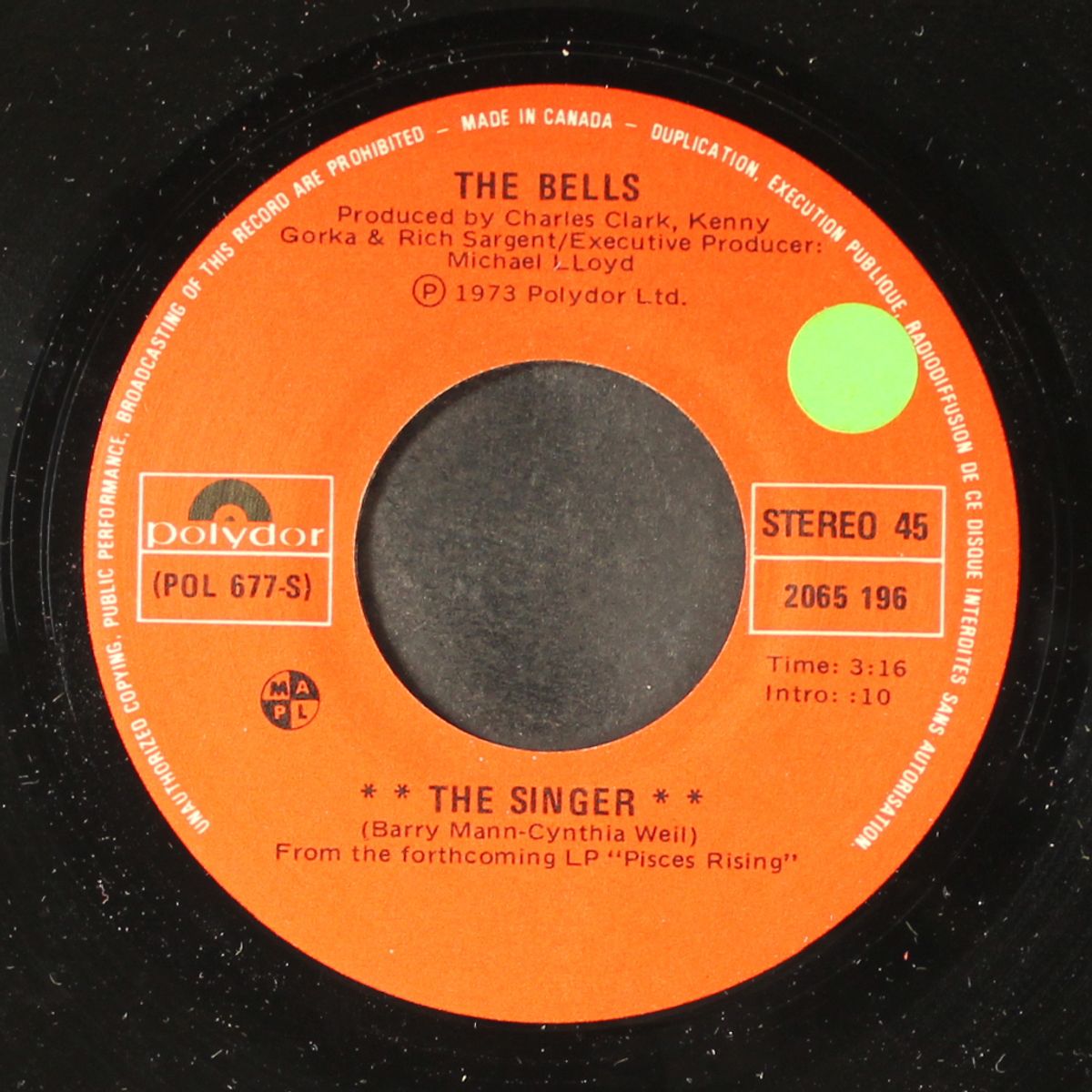 the singer by BELLS