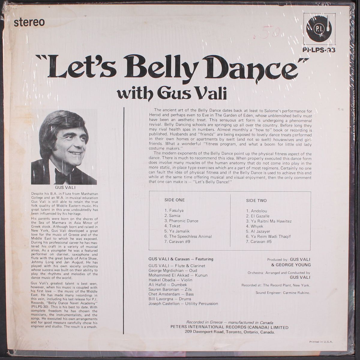 let's belly dance by GUS VALI