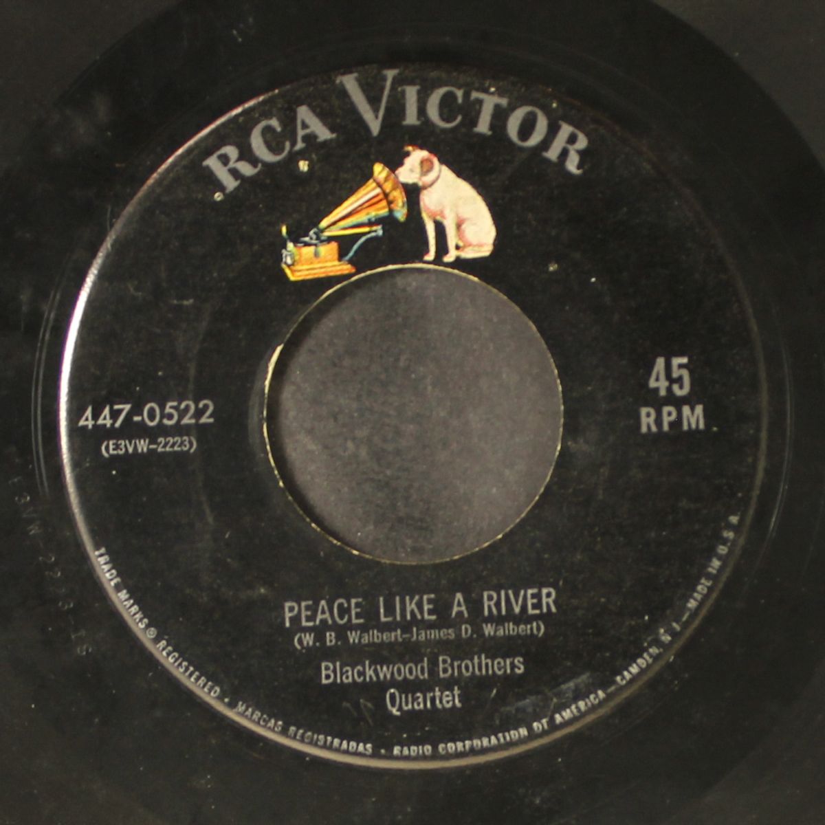 peace like a river by BLACKWOOD BROTHERS QUARTET
