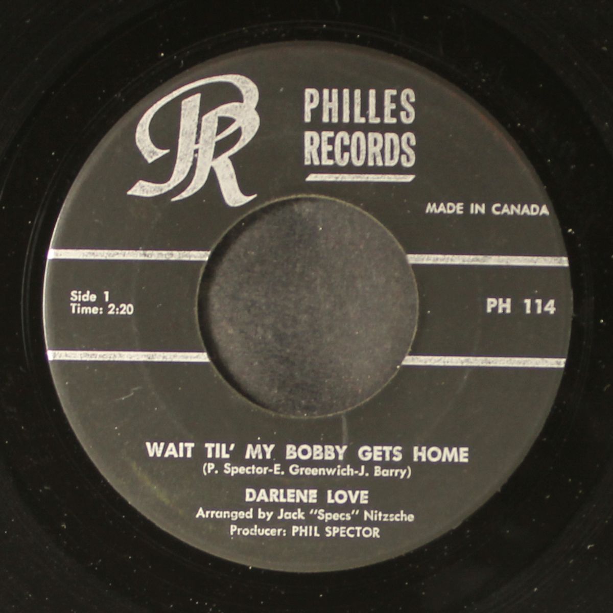 wait til' my bobby gets home / take it from me by DARLENE LOVE