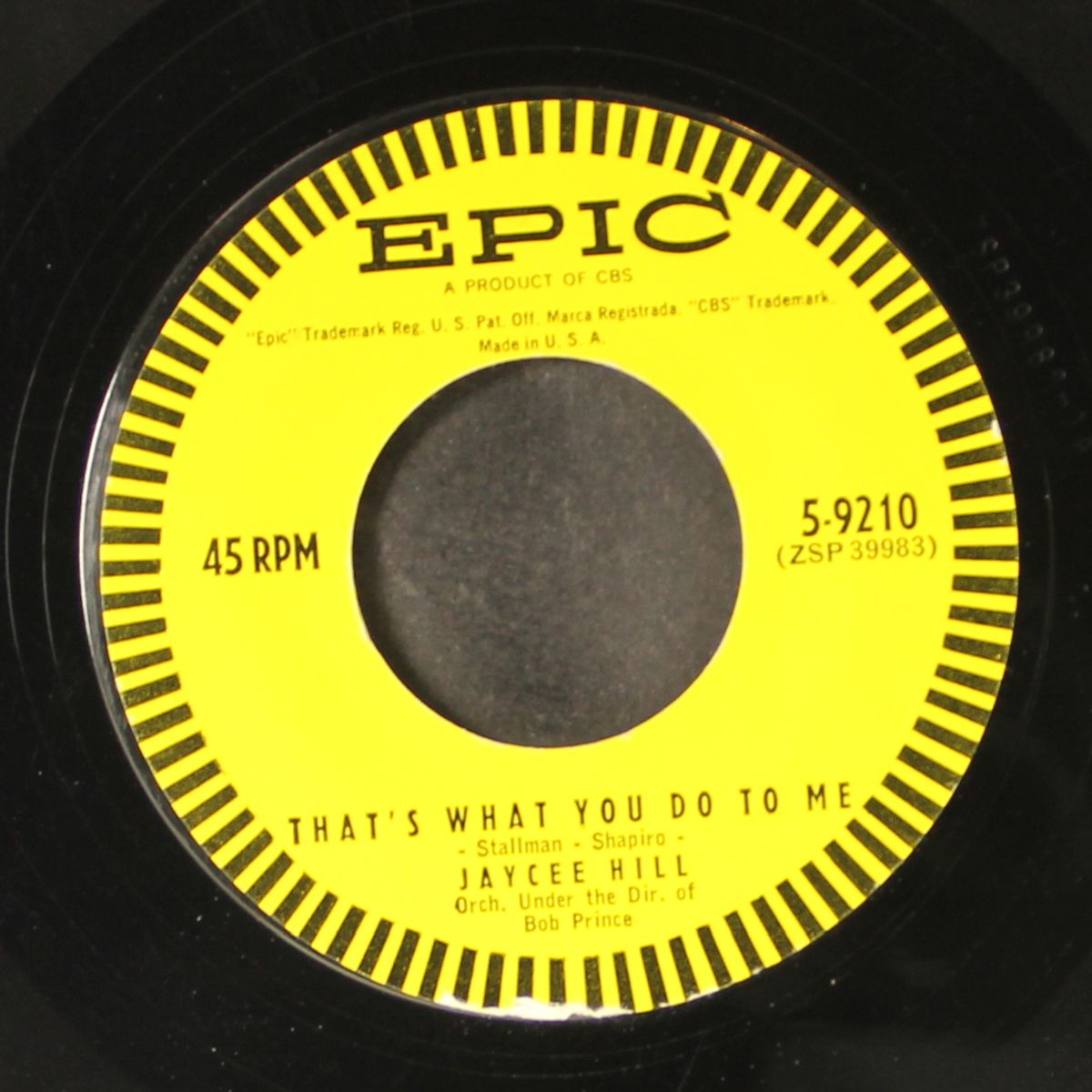 watch your step / that's what you do to me by JAYCEE HILL