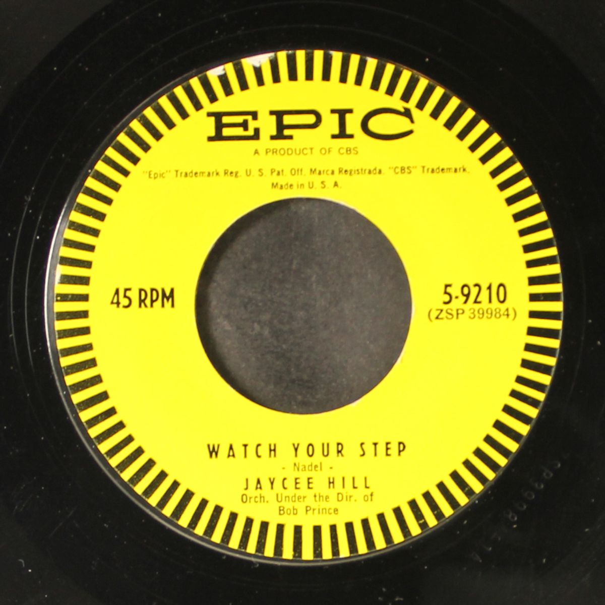 watch your step / that's what you do to me by JAYCEE HILL