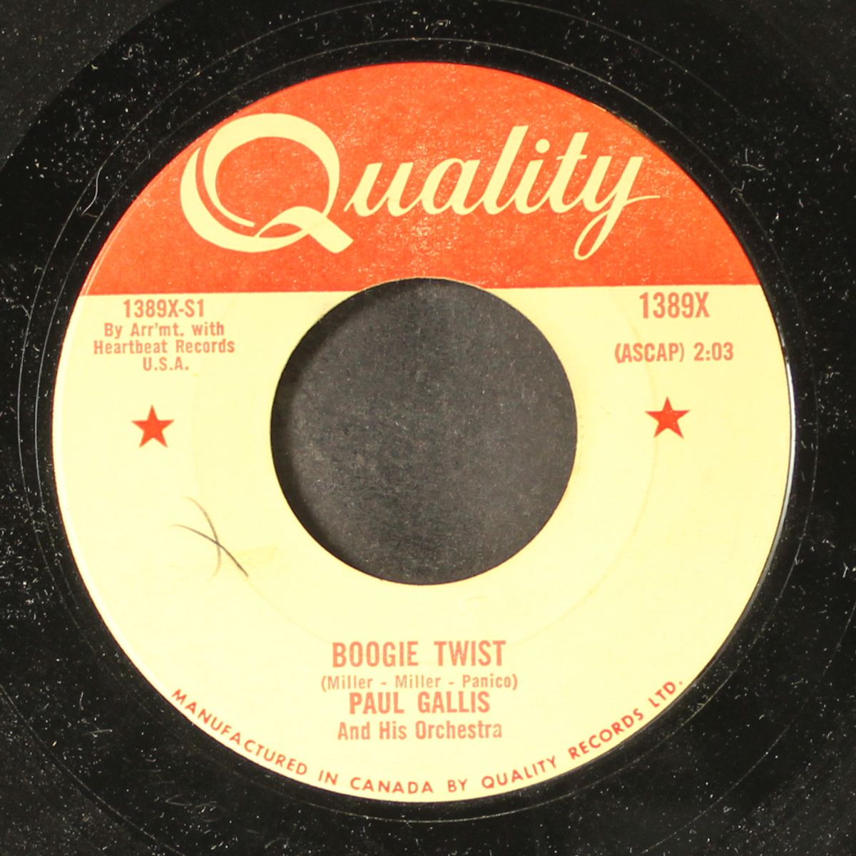 cha-cha twist / boogie twist by PAUL GALLIS