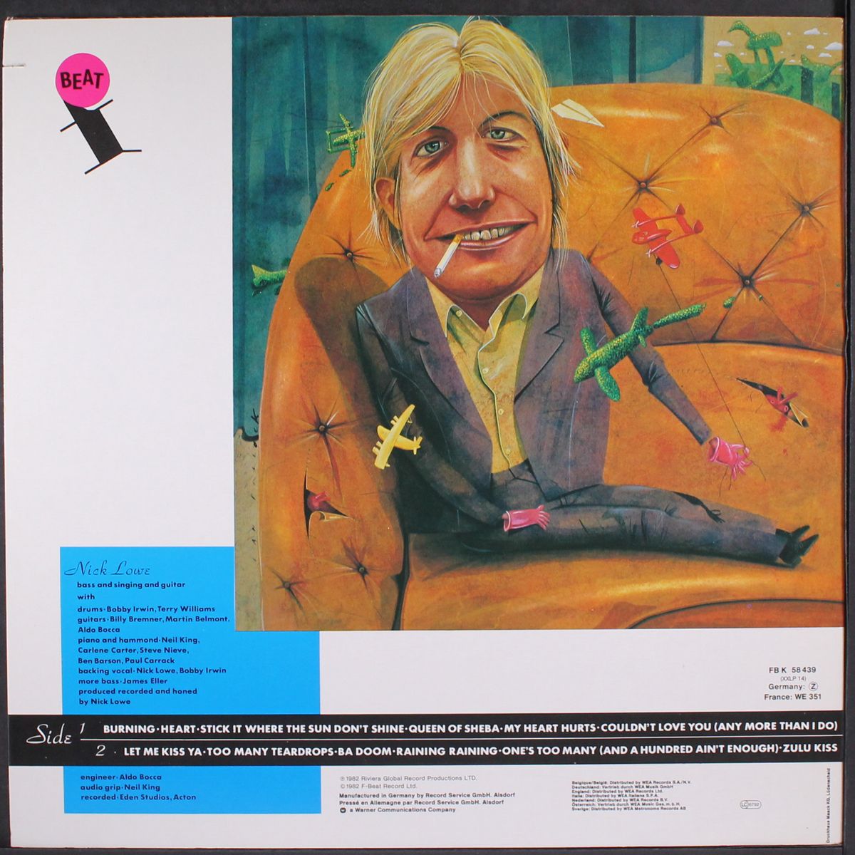 nick the knife by NICK LOWE