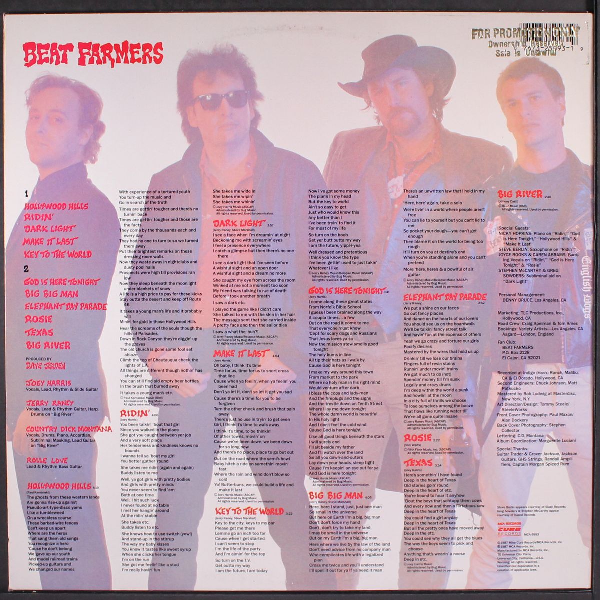 the pursuit of happiness by BEAT FARMERS
