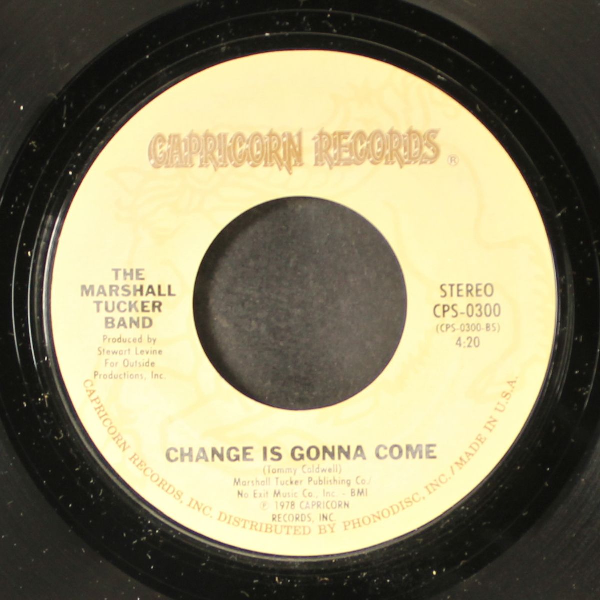 dream lover / change is conna come by MARSHALL TUCKER BAND