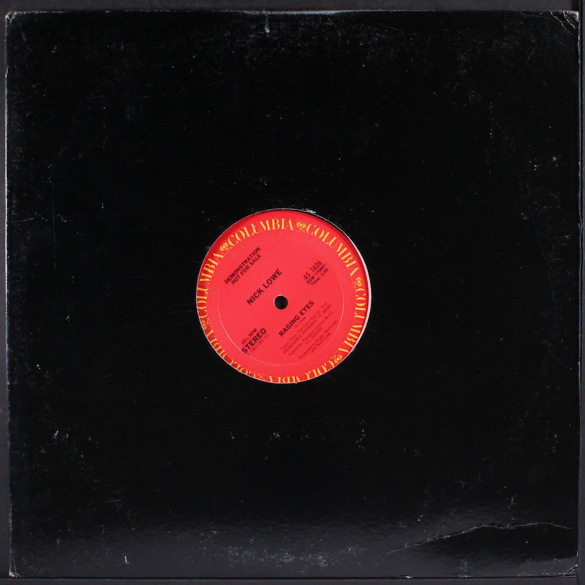 raging eyes / same by NICK LOWE