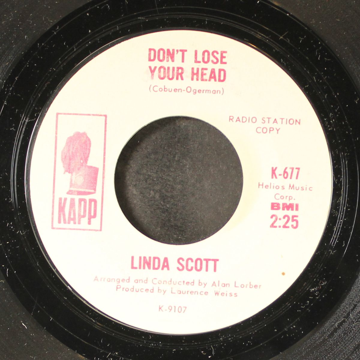 don't lose your head by LINDA SCOTT