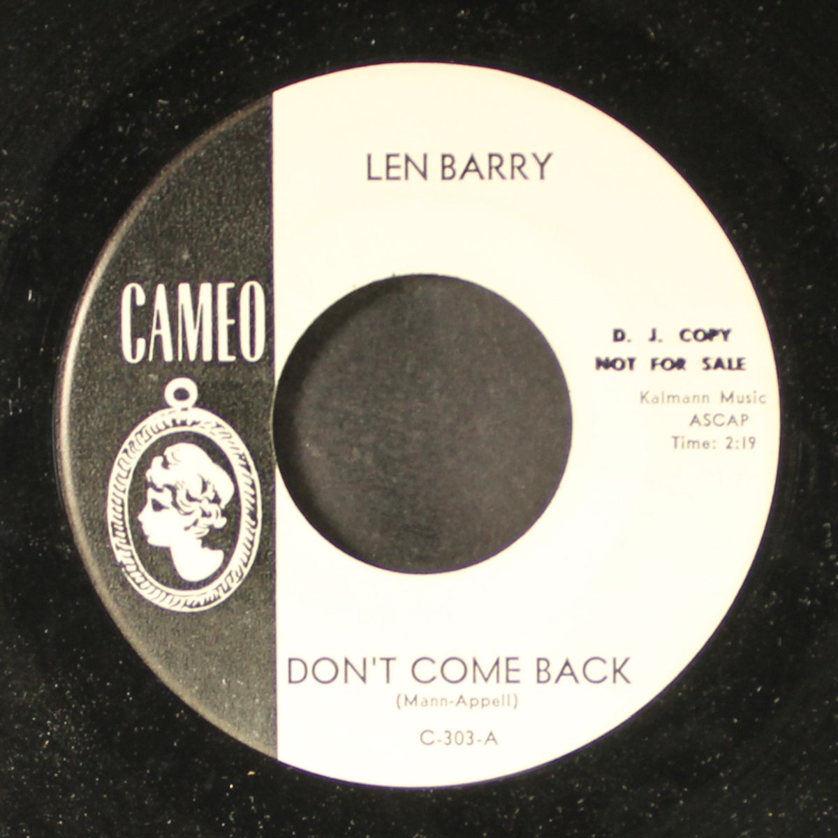 don't come back by LEN BARRY