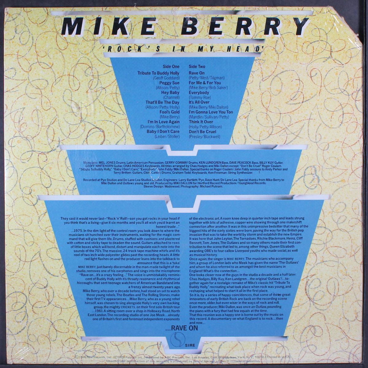 rock's in my head by MIKE BERRY