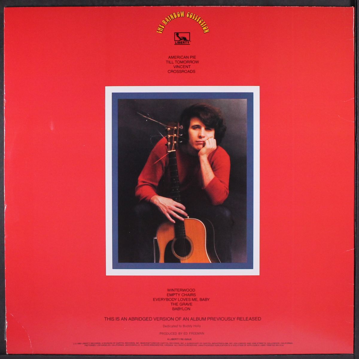 american pie by DON MCLEAN