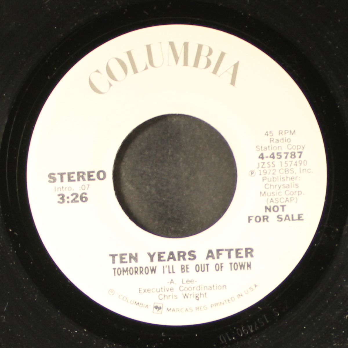 tomorrow i'll be out of town / mono by TEN YEARS AFTER