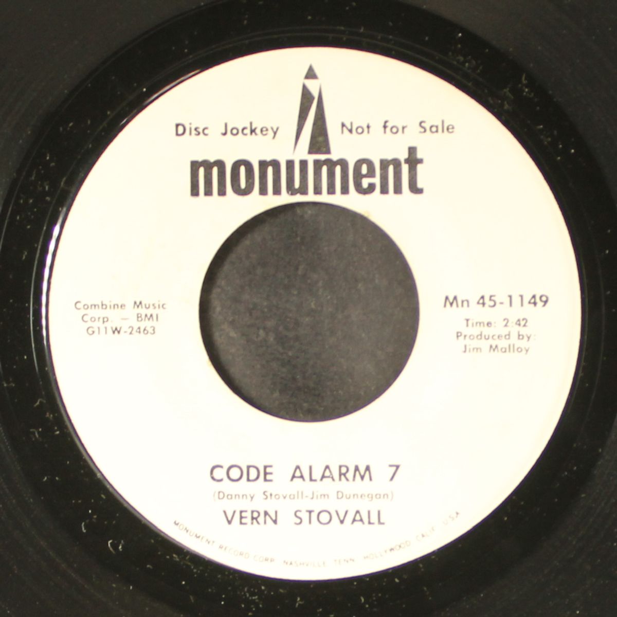 code alarm 7 / payday by VERN STOVALL