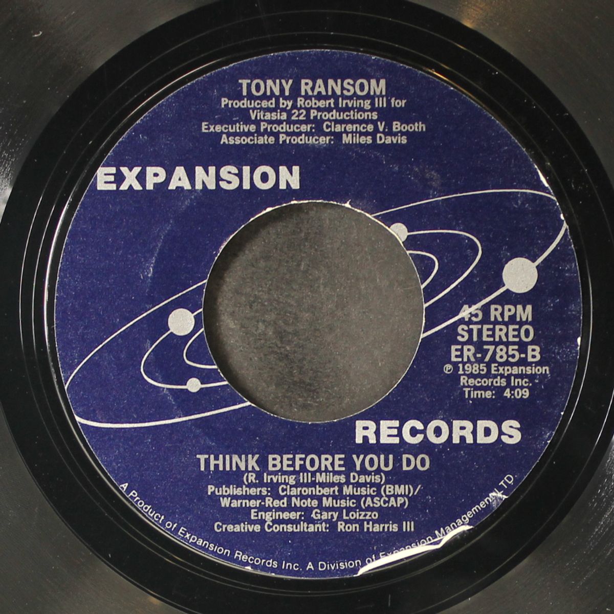 stay if you wanna / think before you do by TONY RANSOM