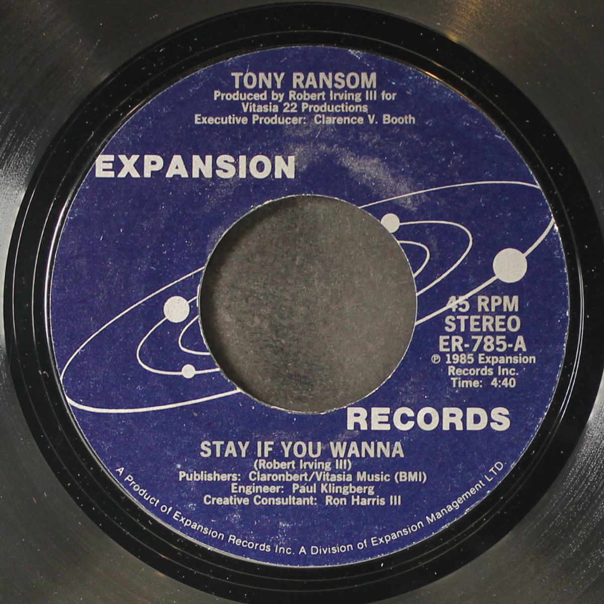 stay if you wanna / think before you do by TONY RANSOM