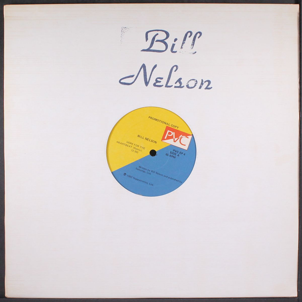 hope for the heartbeat (remix) / the passion by BILL NELSON